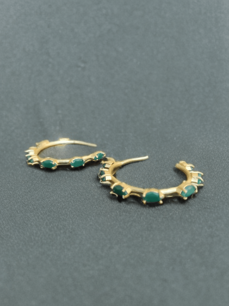 Gold Toned Stone  Bali