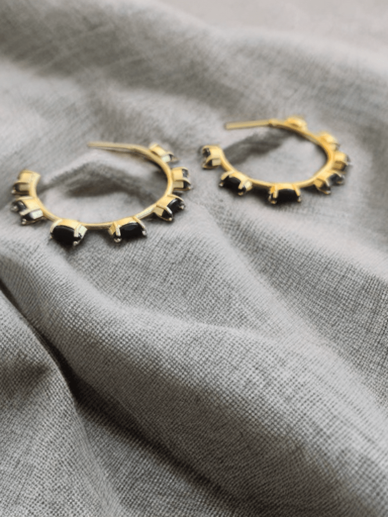 Gold Toned Stone  Bali