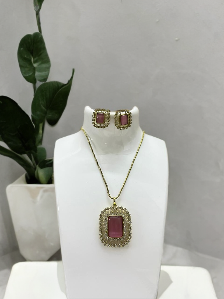 Premium quality AD Pendent Necklace