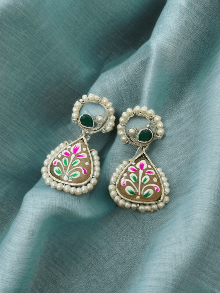 Tanjore Painting Earrings